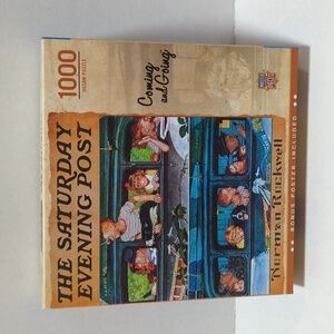 MasterPieces Inc Saturday Evening Post Coming and Going 1000 Piece Jigsaw Puzzle